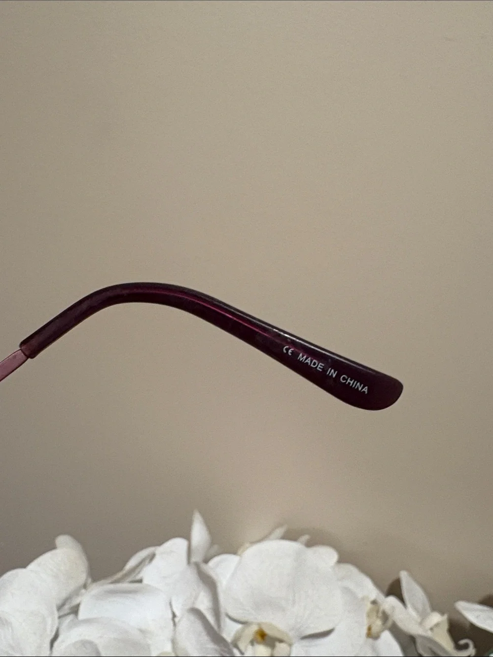 Bulova Eyeglasses Frames Pink & Purple Cat Eye Titanium kilwa